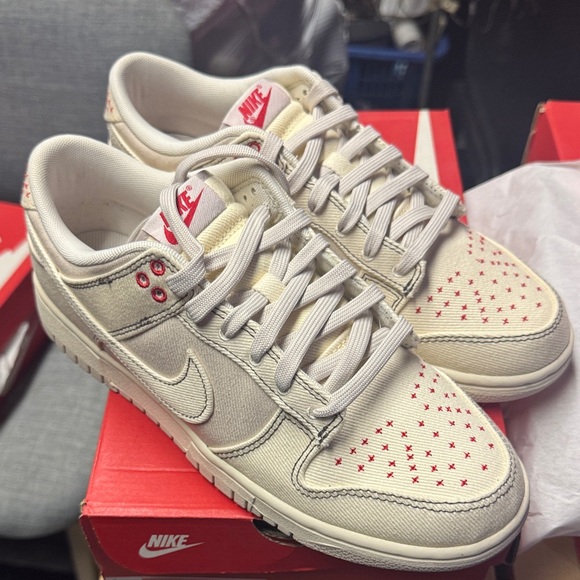 Nike dunk low light orewood brown sashiko - Picture 1 of 9